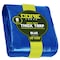 Core Tarps Heavy Duty Tarp, 20 ft L x 0.5 mm H x 10 ft W, 8 Mil, Blue, Polyethylene CT-405-10X20 - alternate 1